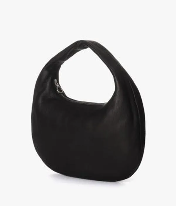 Aeta/DEER LEATHER ONE SHOULDER M(BLACK)