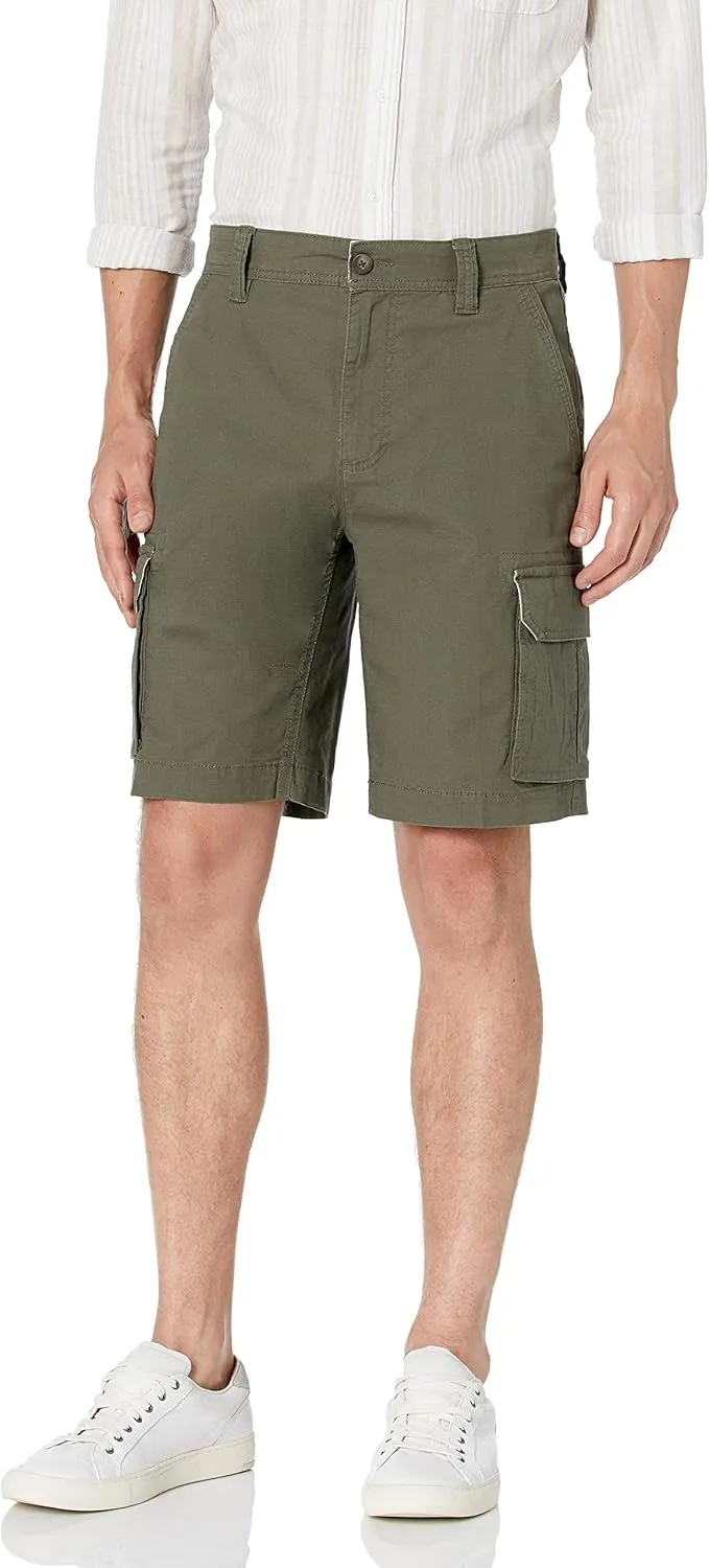 Amazon Essentials Men's 10 Lightweight Ripstop Stretch Cargo Short
