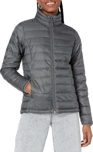 Amazon Essentials Women's Lightweight Long-Sleeve Water-Resistant Packable Puffer Jacket (Available in Plus Size)