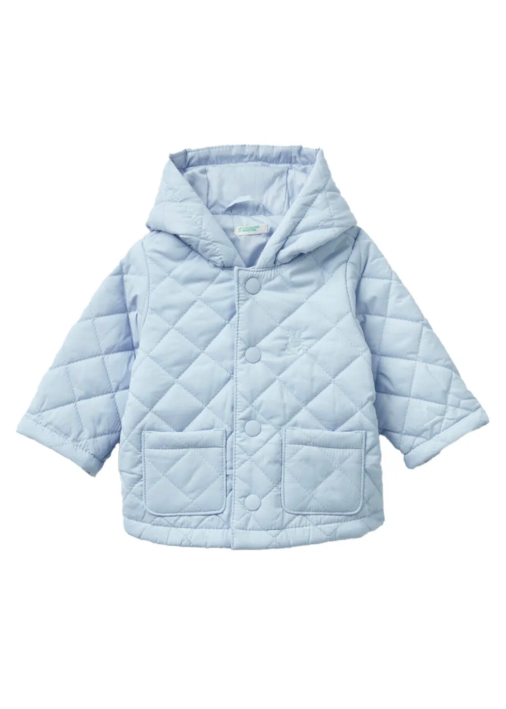 Benetton Quilted Jacket with Hood