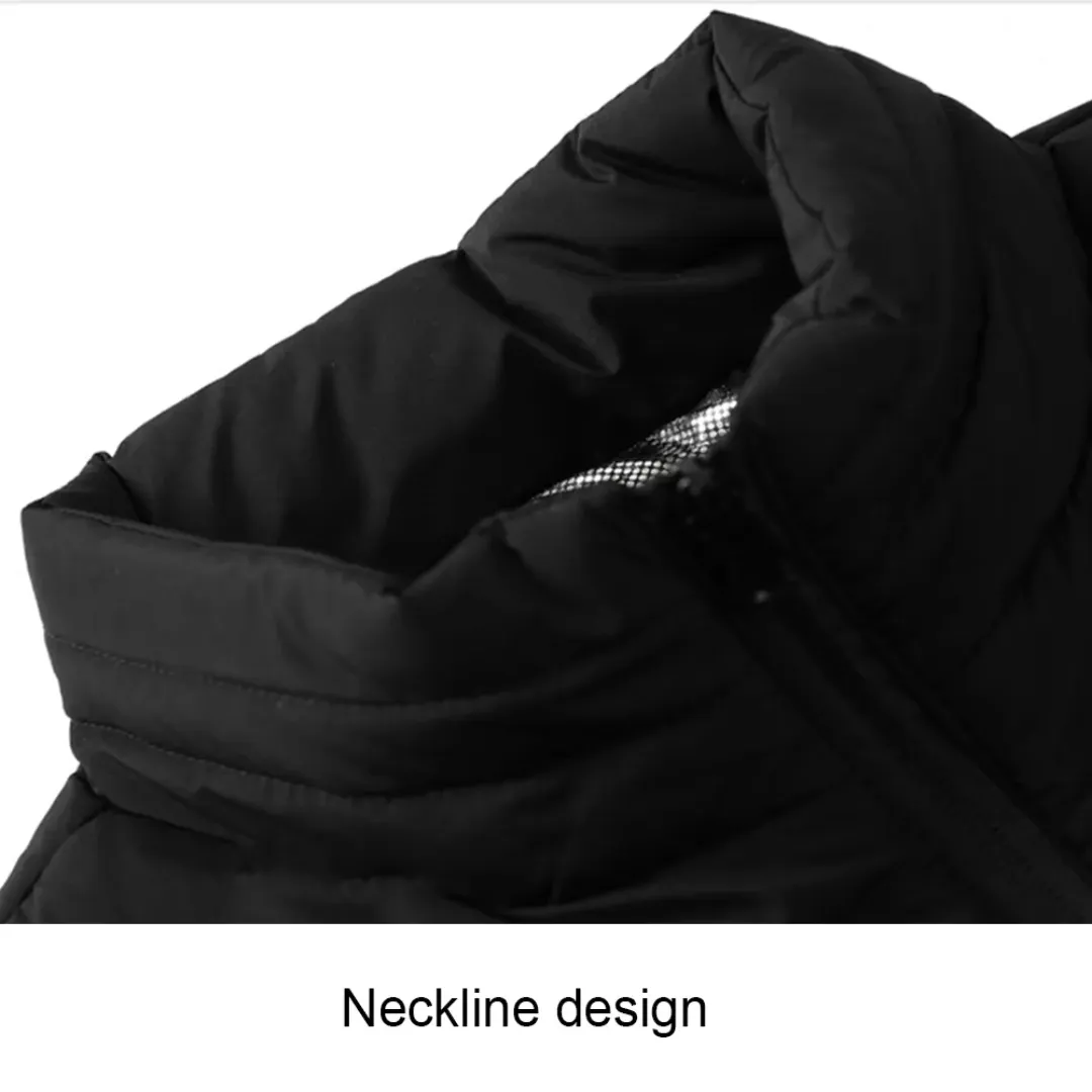 Black Heated Vest For Men
