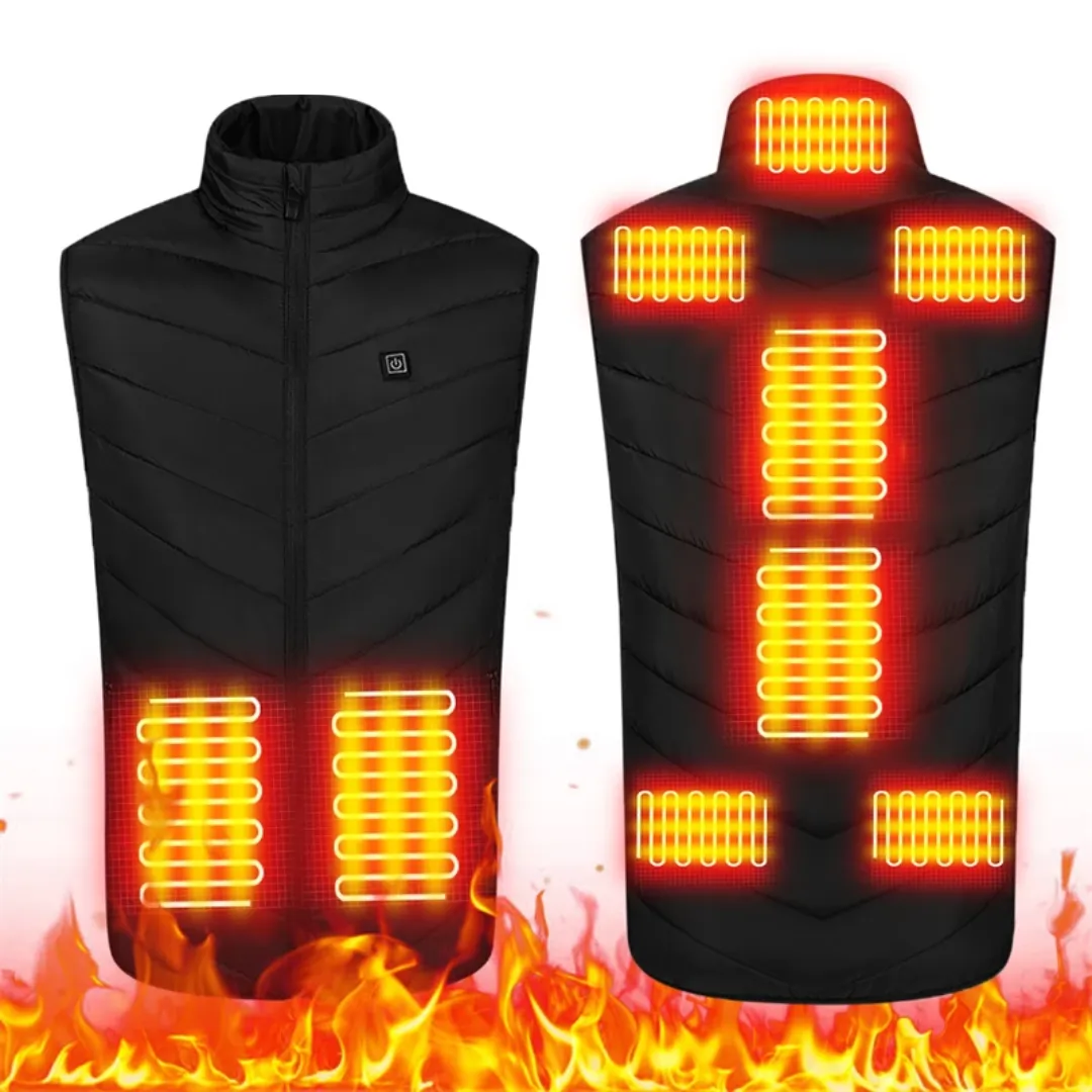 Black Heated Vest For Women