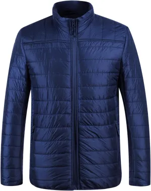 crazynekos Mens Cotton Down Jackets Winter Warm Padded Coats Outwear