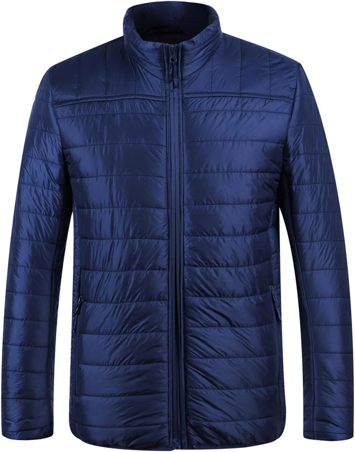 crazynekos Mens Cotton Down Jackets Winter Warm Padded Coats Outwear