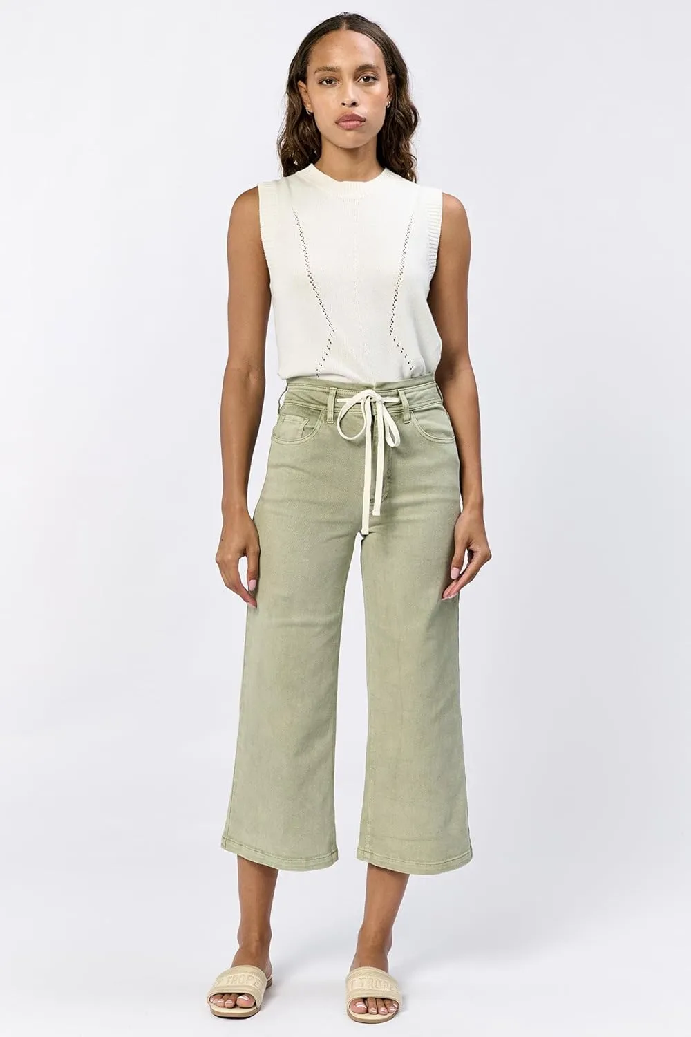 DEAR JOHN Audrey Wide Leg Women's Jean High Rise