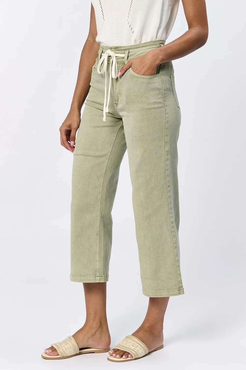 DEAR JOHN Audrey Wide Leg Women's Jean High Rise