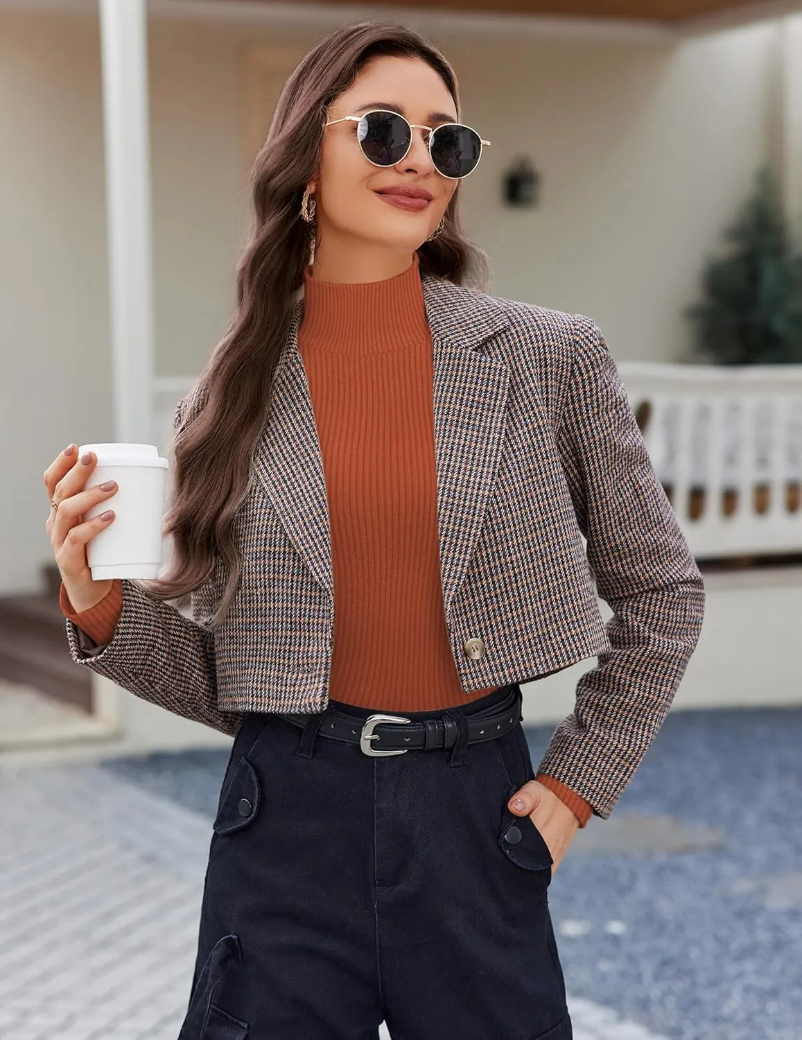 Ekouaer Women 3 Pack Turtleneck Shirts Ribbed Thermal Underwear Tops Lightweight Long Sleeve Layer Tees Basic Pullover Blouse