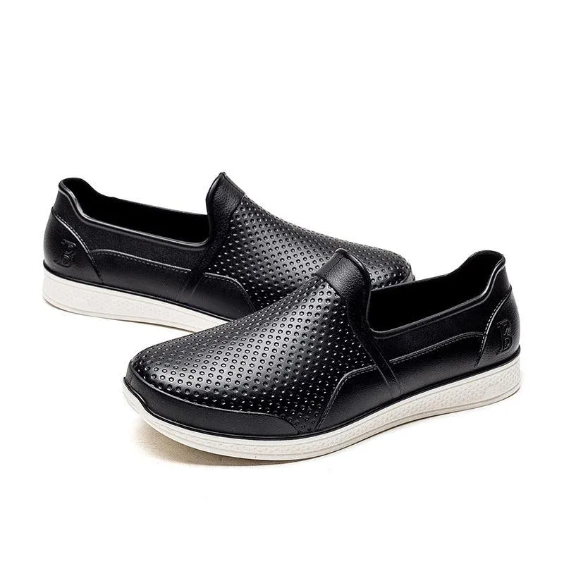 Fashion Casual Men's Non-slip Low-top Rain Boots