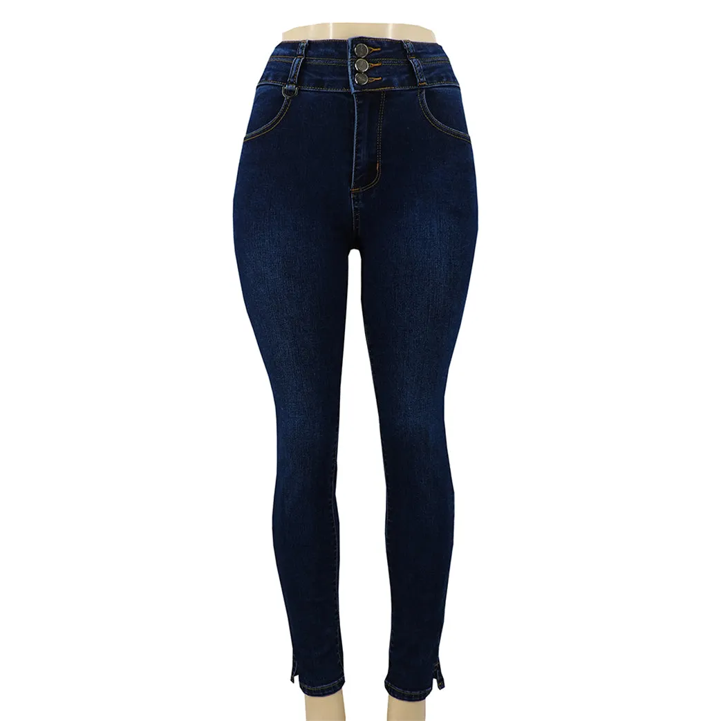 GUJ7121BM, Gusto - Women's Mama High Rise Stretch Jeans (15/16-23/24)
