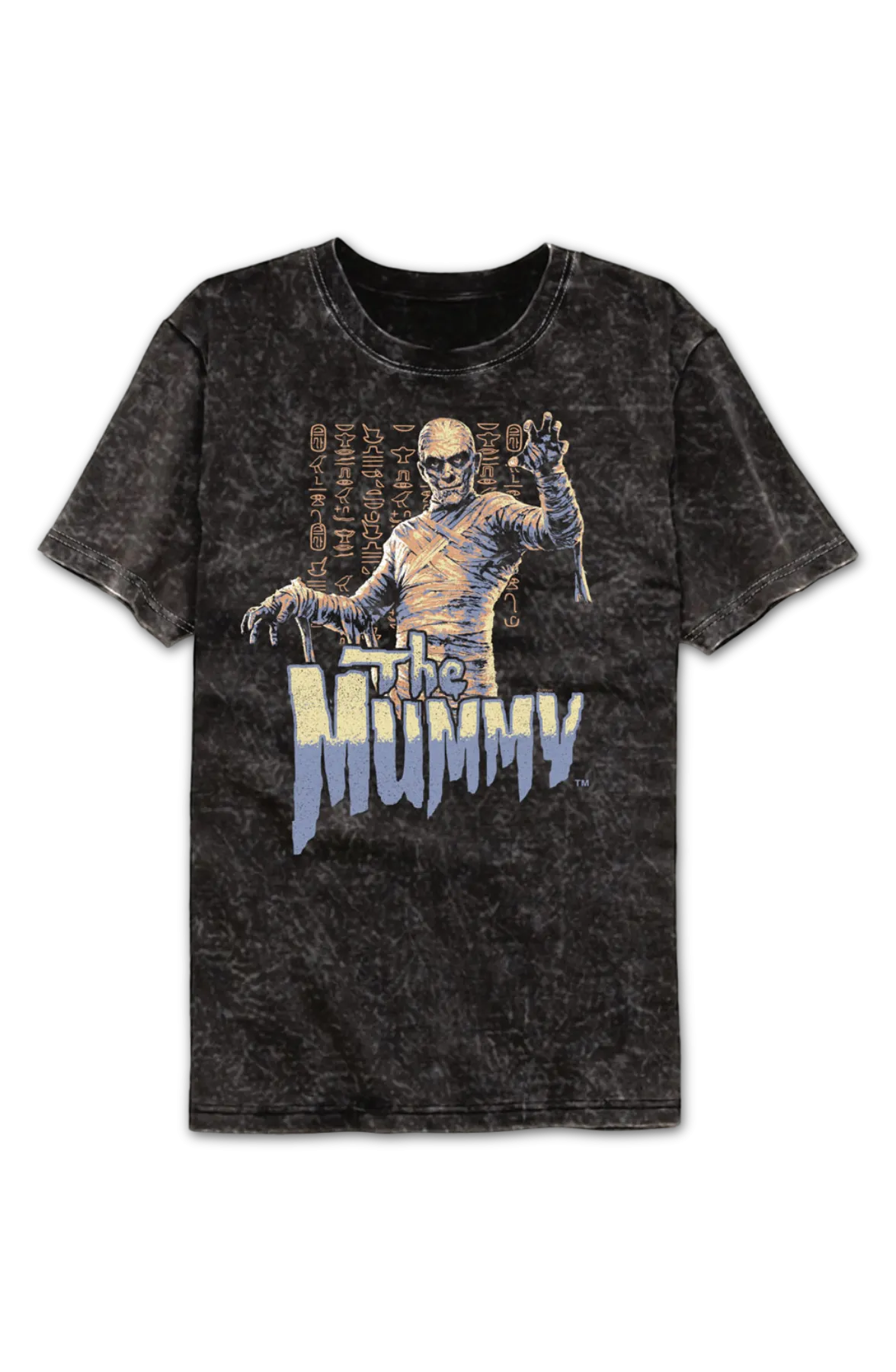 Hieroglyphs The Mummy Mineral Wash T-Shirt