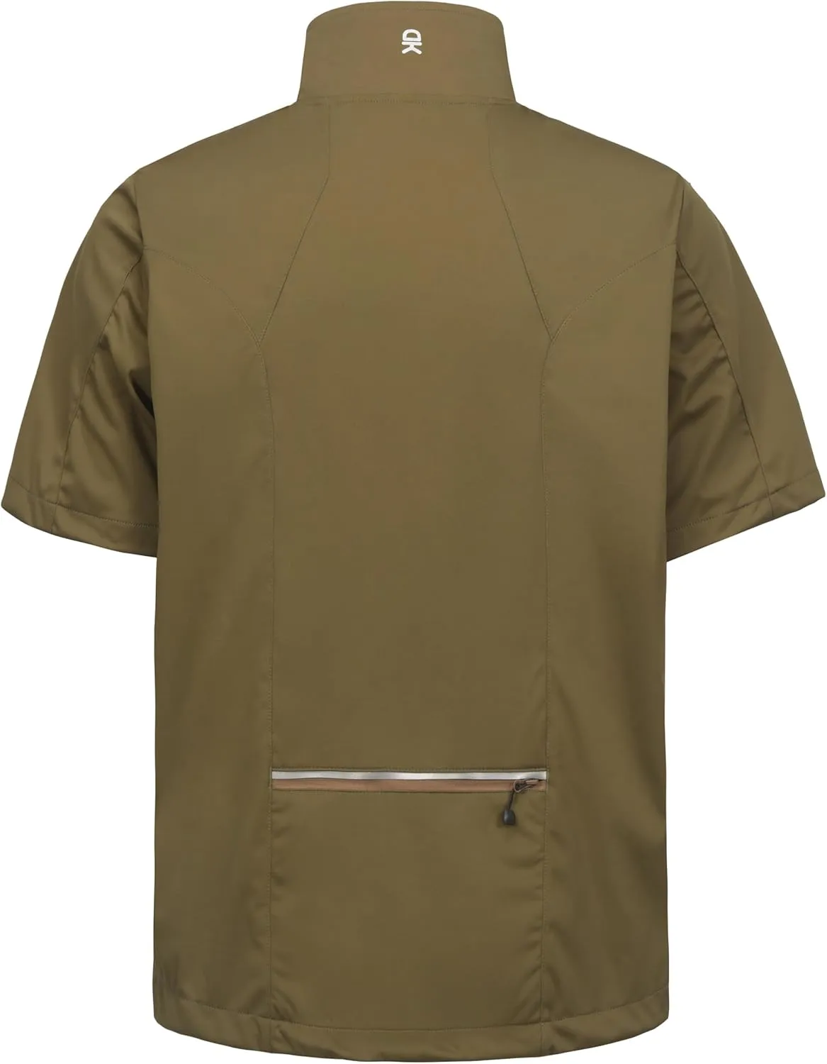 Little Donkey Andy Men's Lightweight Softshell Vests Short Sleeve Jackets for Golfing Hiking Running