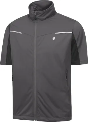 Little Donkey Andy Men's Lightweight Softshell Vests Short Sleeve Jackets for Golfing Hiking Running