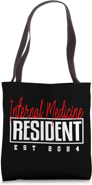 Match Day 2024 Internal Medicine Resident Residency Doctor Tote Bag