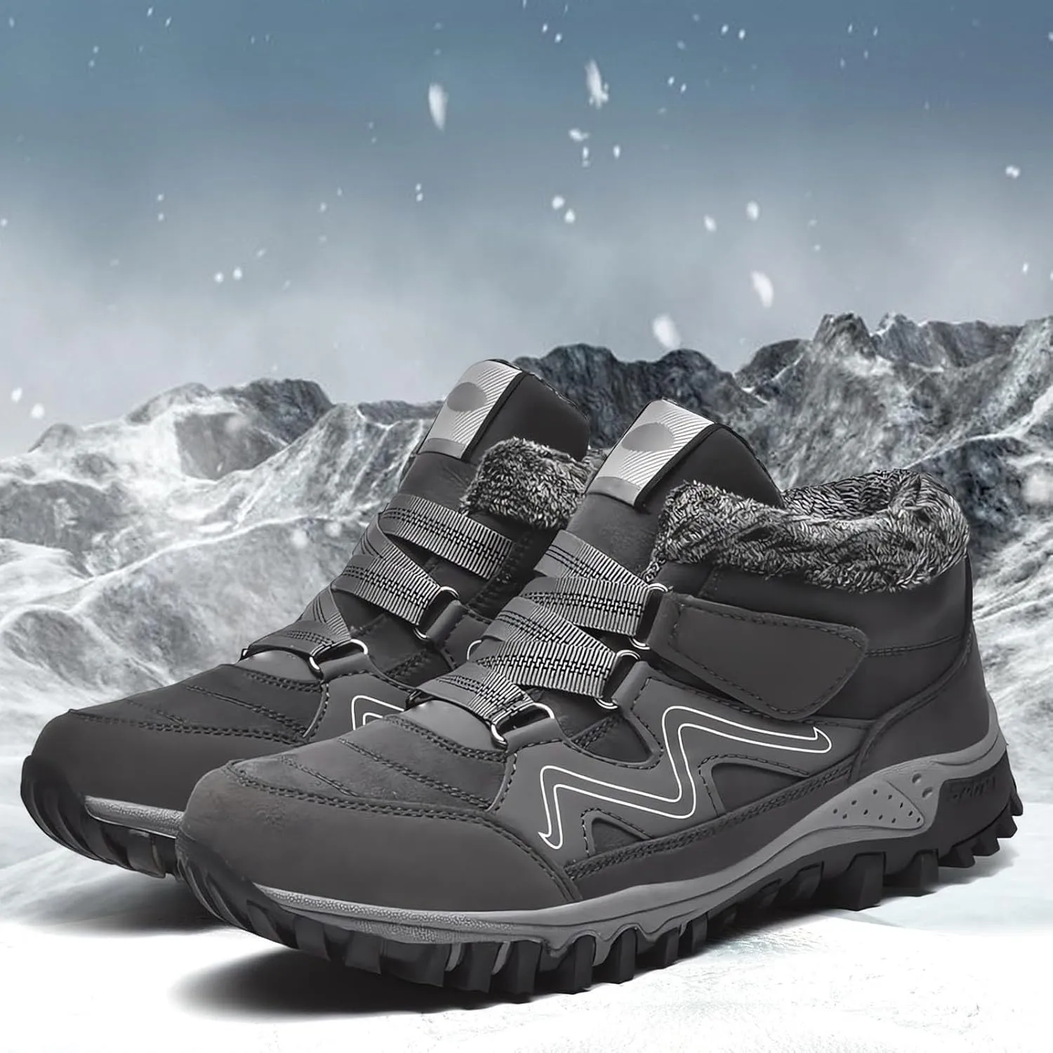 Men Work Boots Non Steel Toe Hiking Sneakers Boot with Comfort Women's Safety Toe Shoes Non Slip Waterproof Outdoor Work Botas Lightweight Hike Grounded Footwear