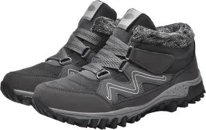 Men Work Boots Non Steel Toe Hiking Sneakers Boot with Comfort Women's Safety Toe Shoes Non Slip Waterproof Outdoor Work Botas Lightweight Hike Grounded Footwear