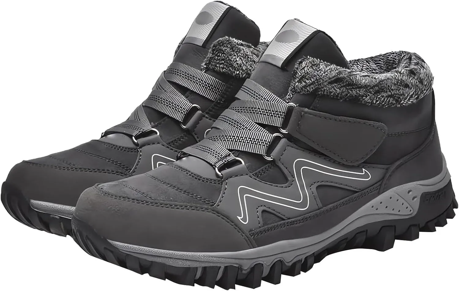 Men Work Boots Non Steel Toe Hiking Sneakers Boot with Comfort Women's Safety Toe Shoes Non Slip Waterproof Outdoor Work Botas Lightweight Hike Grounded Footwear