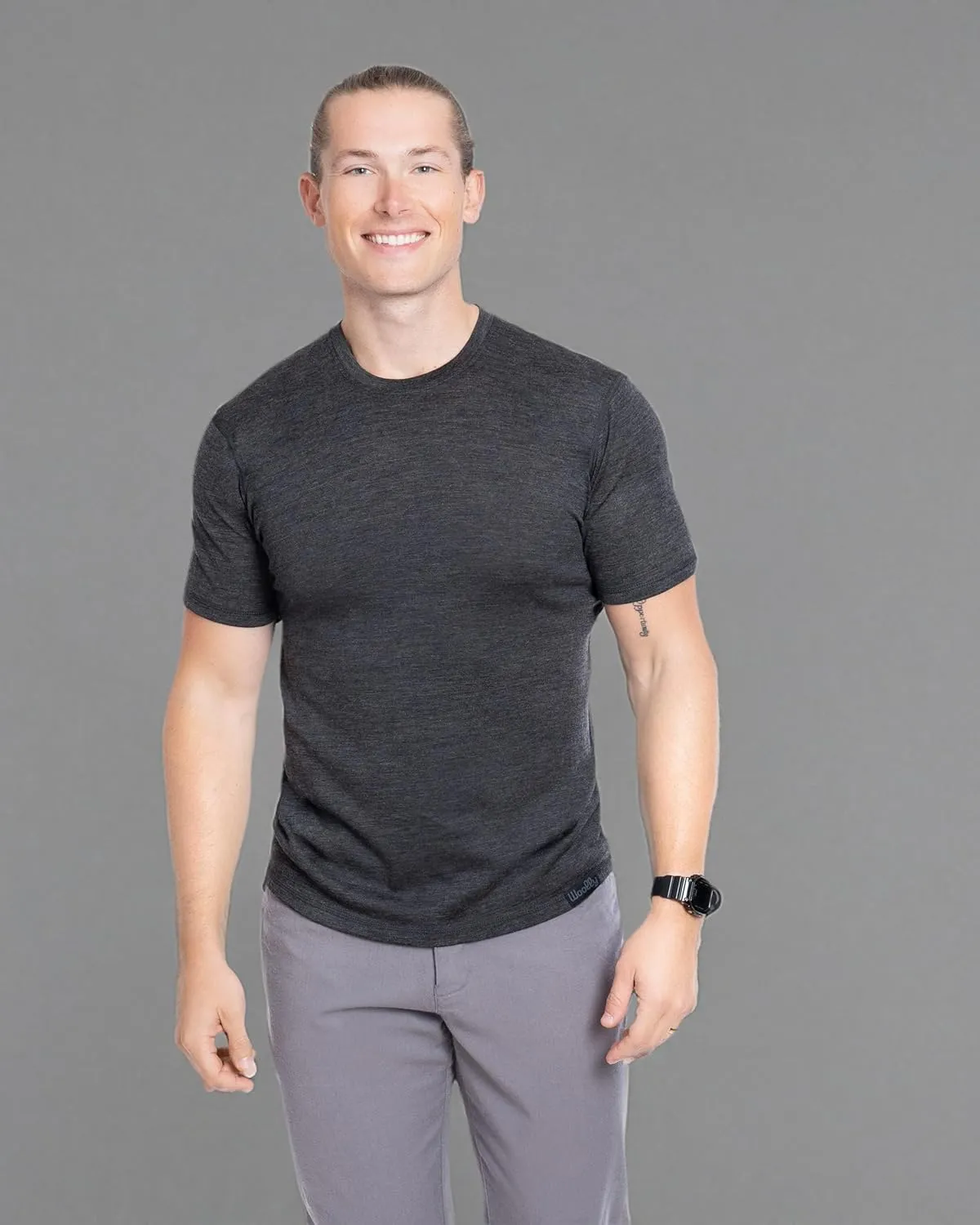 Men's Merino T-Shirt by Woolly | RWS Certified | Soft, Stink Free, Seattle Designed
