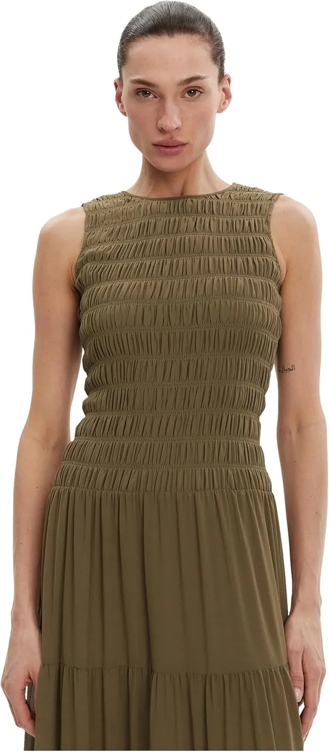 Michael Kors Women's Smocked Tank Dress