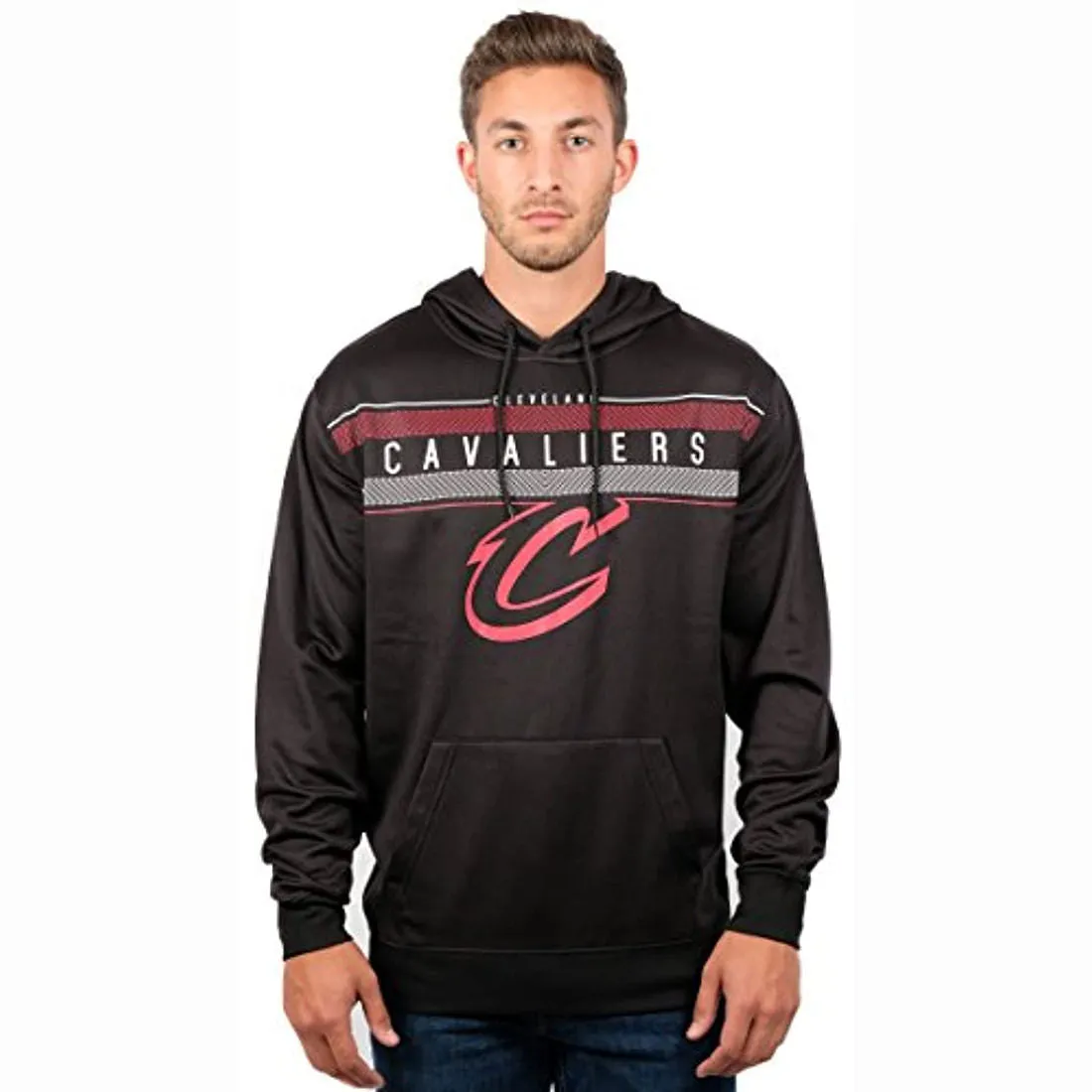 NBA Cleveland Cavaliers Mens Fleece Midtown Pullover Sweatshirt