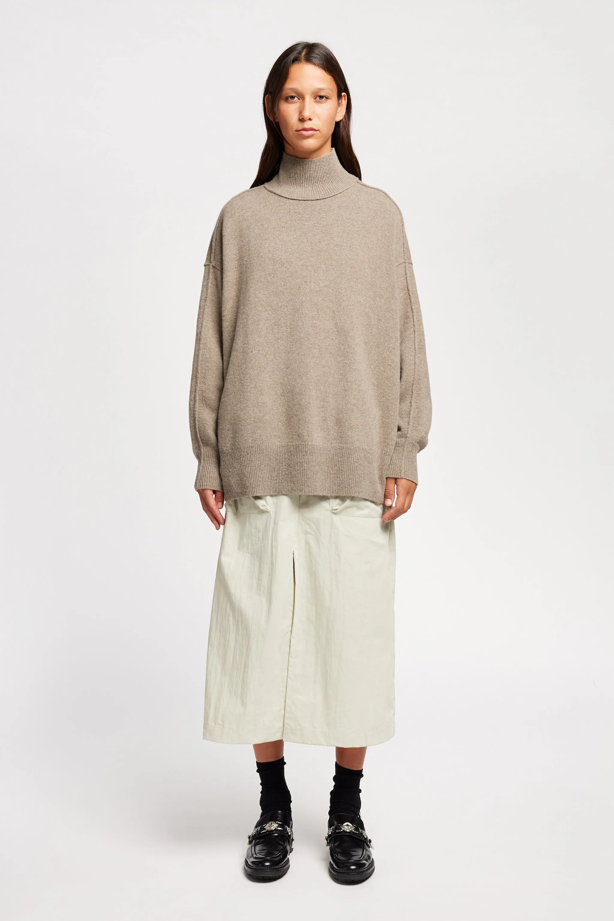 Overflow Knit Taupe