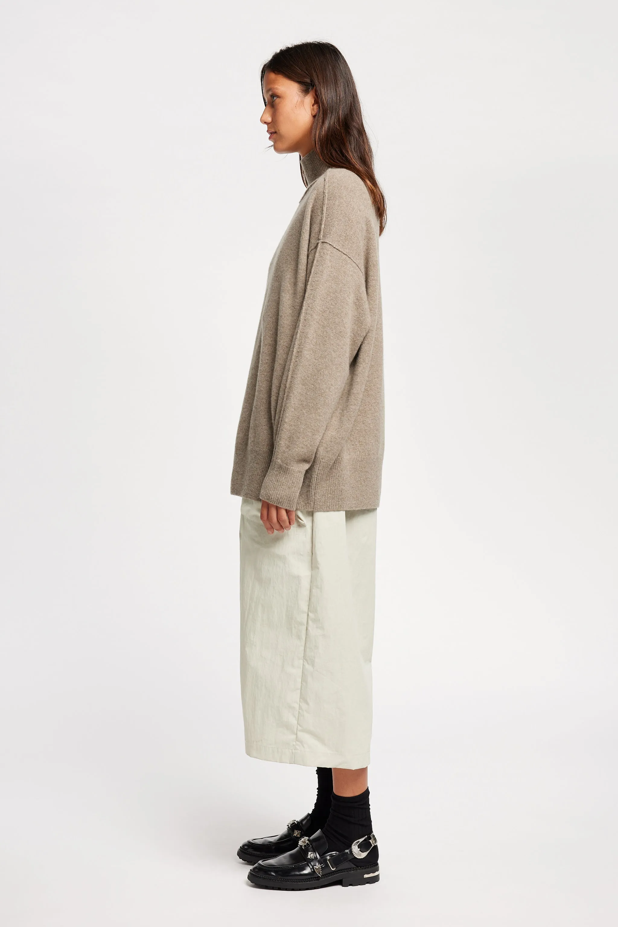 Overflow Knit Taupe