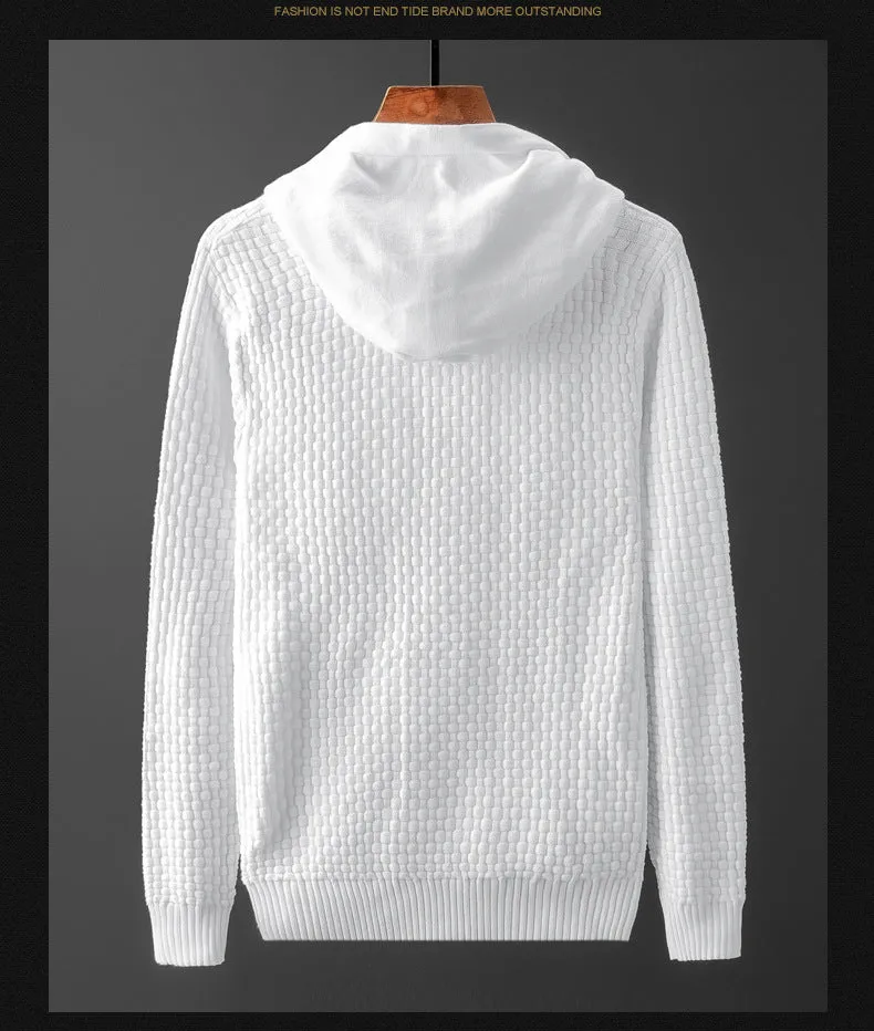 Patchwork Long Sleeve Slim Fit Knitted Sweater