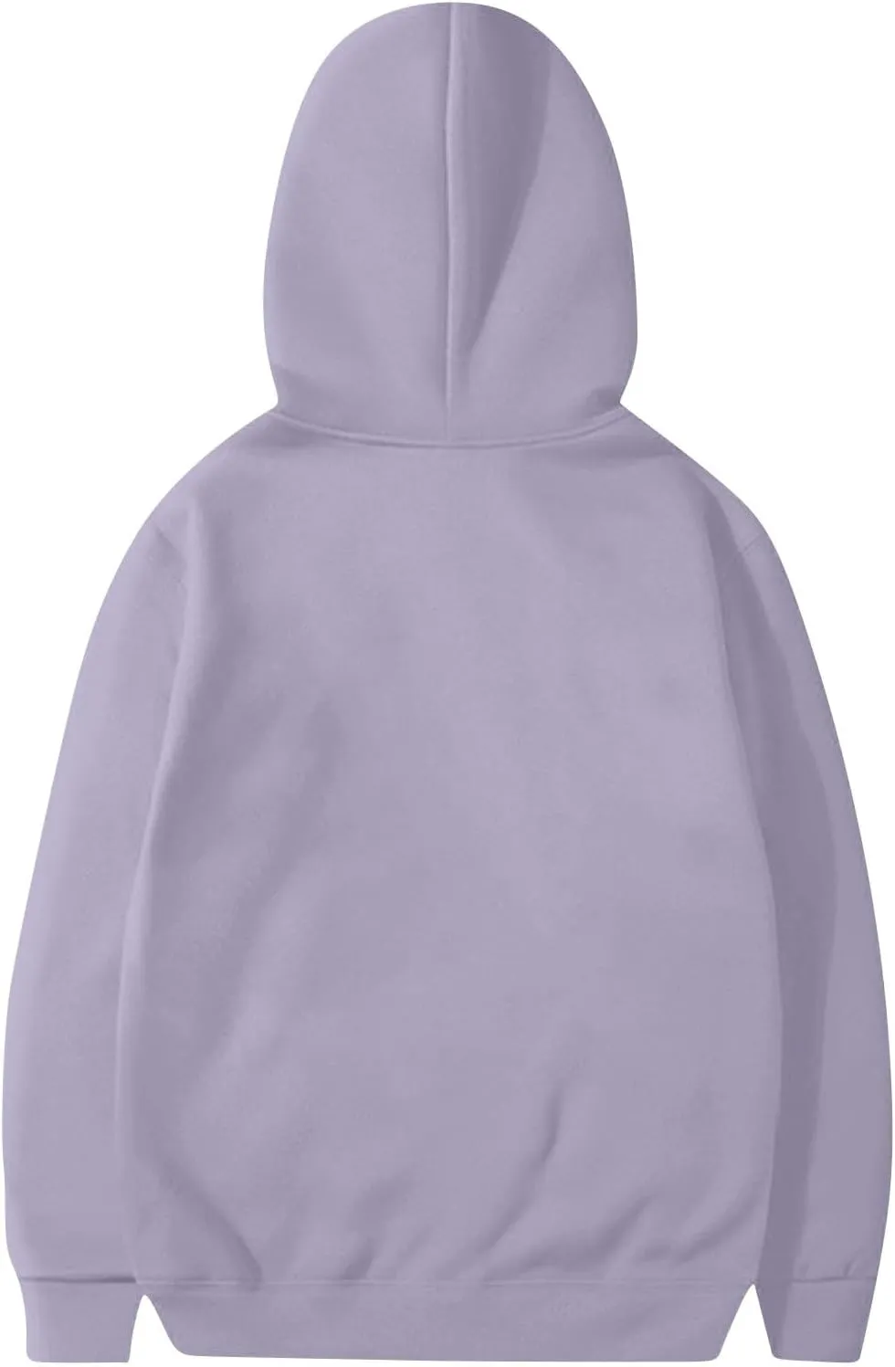 Plus Size Hoodies for Women Loose Fit Fleece Lined Oversized Crewneck Sweatshirt Drop Shoulder Hooded Pullover Tops