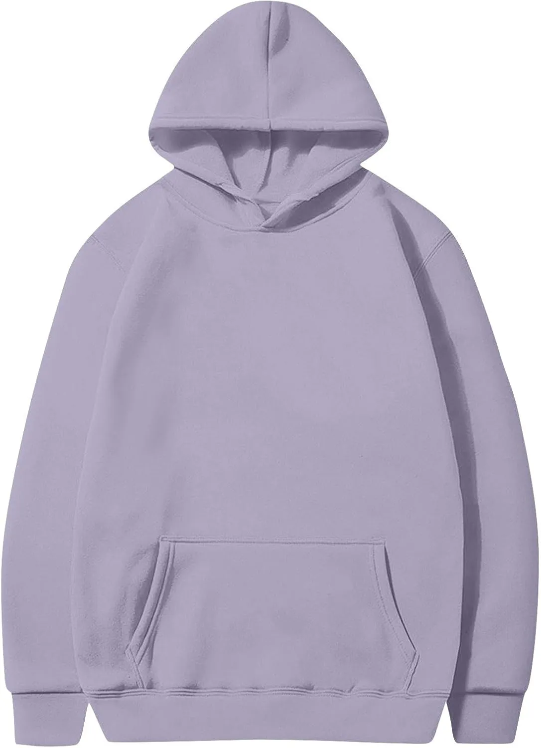 Plus Size Hoodies for Women Loose Fit Fleece Lined Oversized Crewneck Sweatshirt Drop Shoulder Hooded Pullover Tops