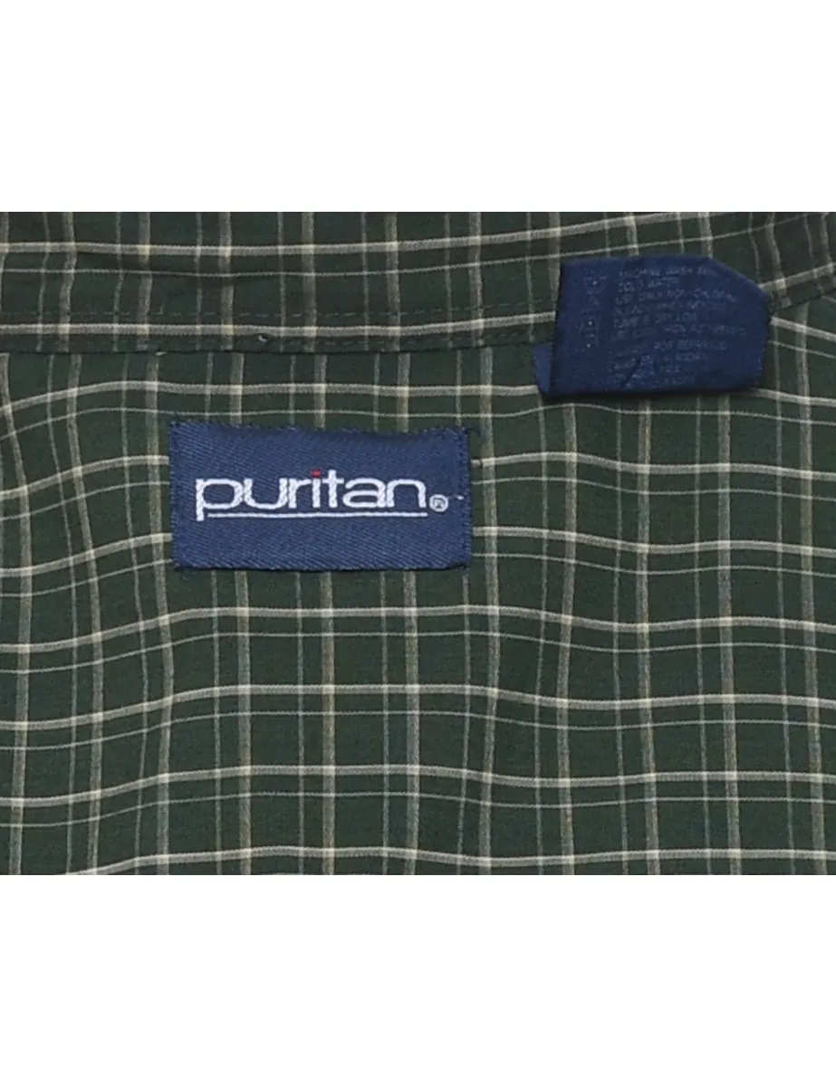 Puritan Checked Shirt - M
