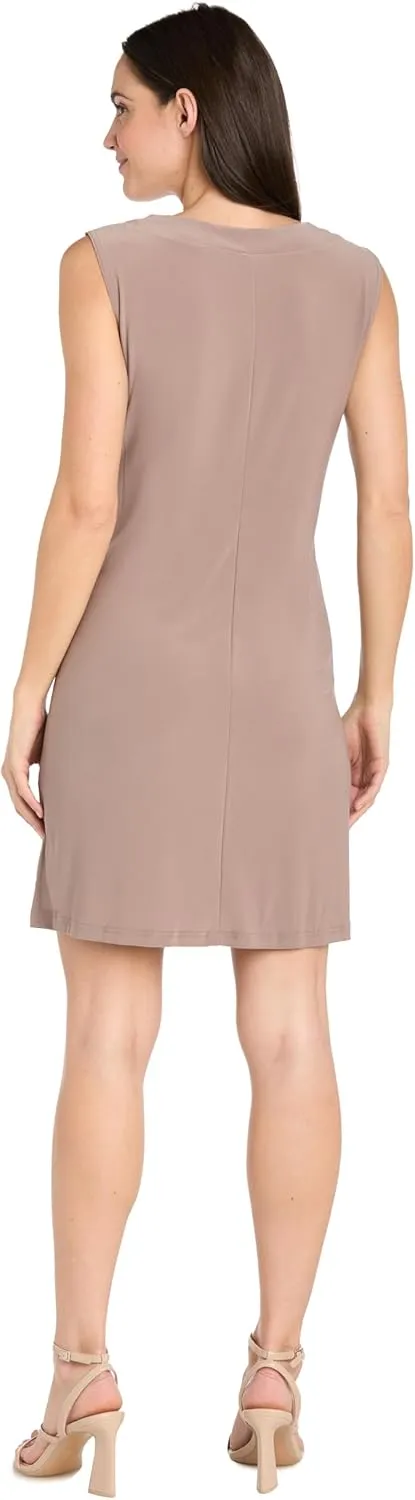 R&M Richards Womens Plus 2PC Mesh Inset Dress with Jacket