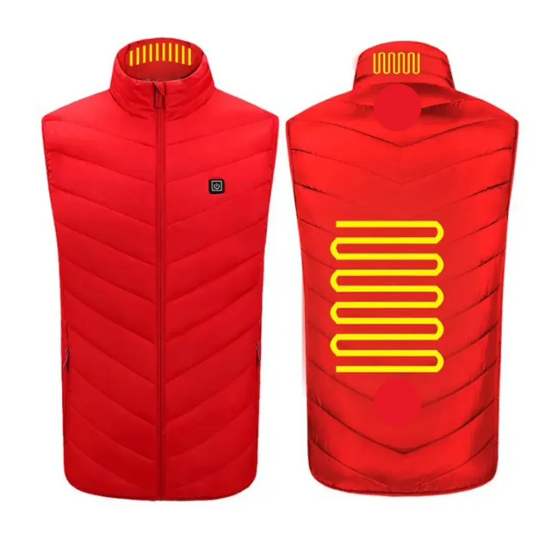 Red Heat Vest For Women