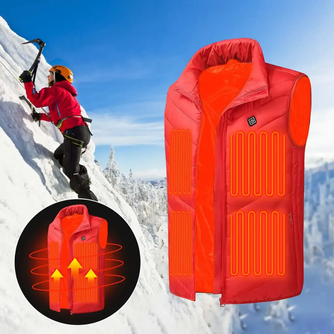 Red Heat Vest For Women