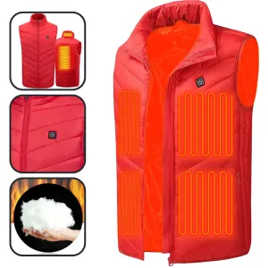 Red Heat Vest For Women