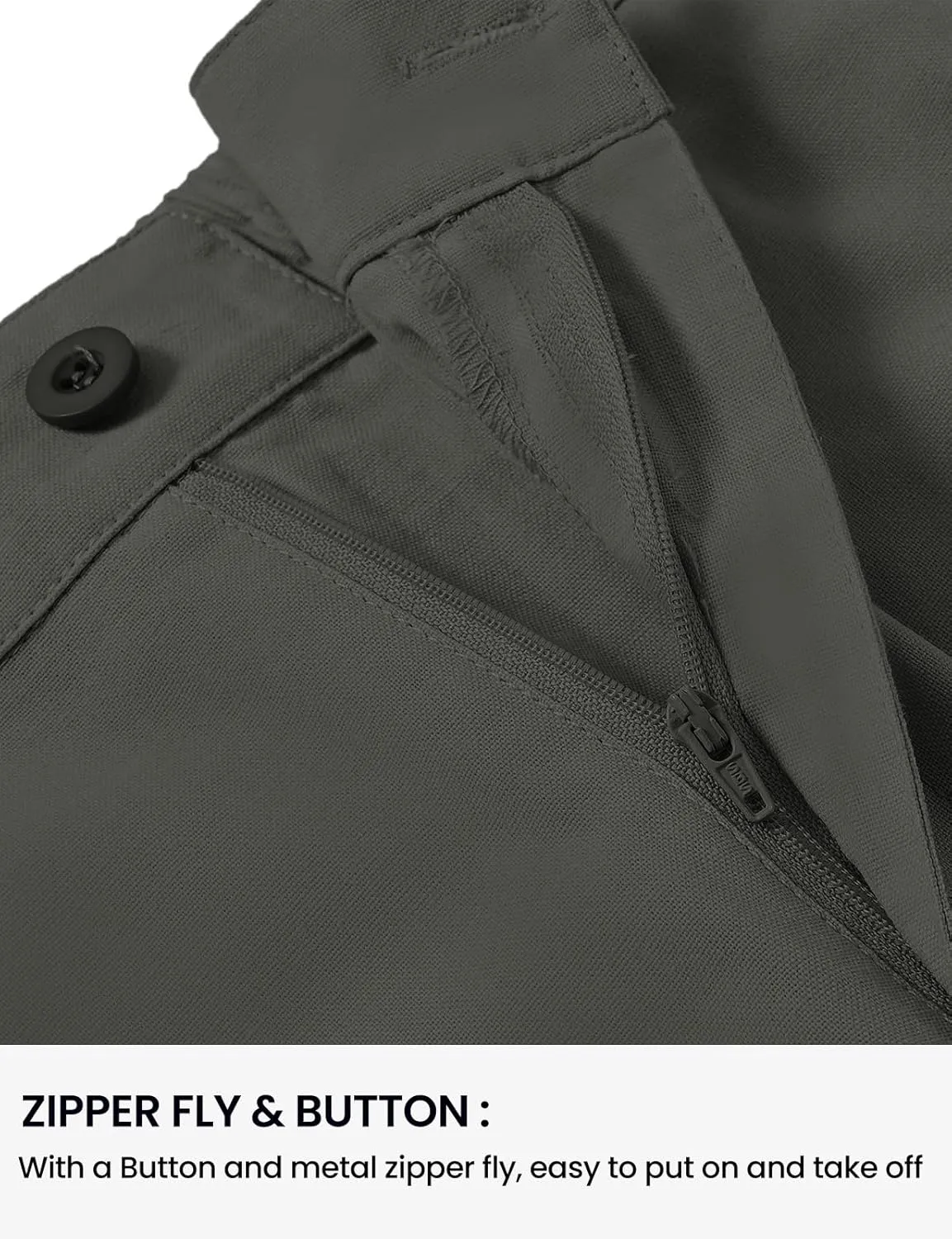 TBMPOY Mens Linen Pants Casual Lightweight Beach Summer Pants Elastic Waist Slim Fit Trousers