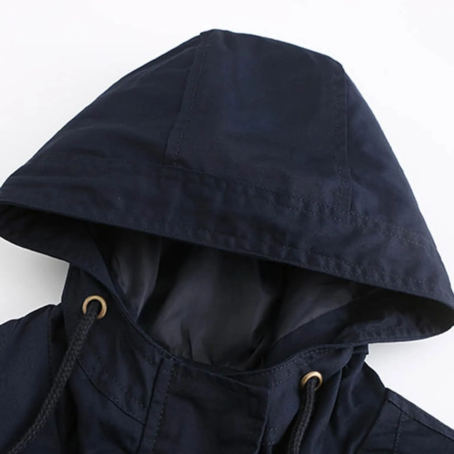 Trench Coats for Women Fall Fashion 2024 Lightweight Casual Coat Elegant Winter Drawstring Loose Windproof Jackets