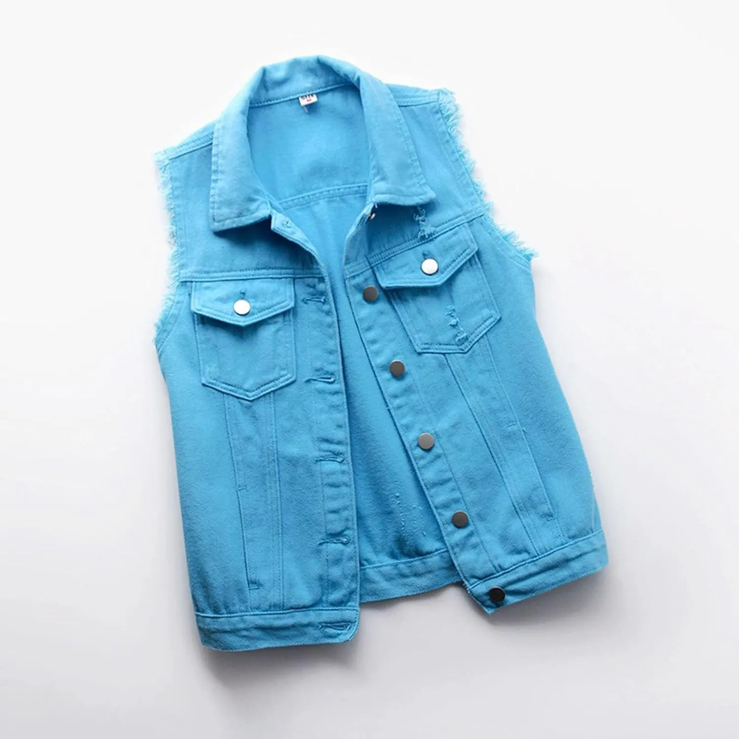 Womens Loose Fit Tank Sleeveless Denim Tank Tops 2024 Summer Dressy Casual Blouses Going Out Lightweight Oversized