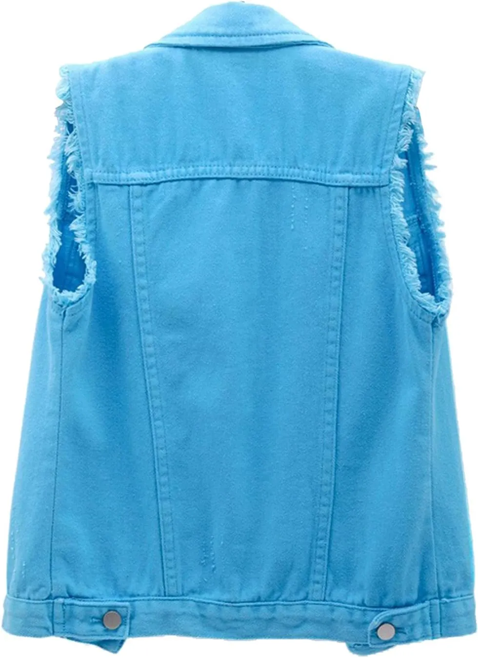 Womens Loose Fit Tank Sleeveless Denim Tank Tops 2024 Summer Dressy Casual Blouses Going Out Lightweight Oversized