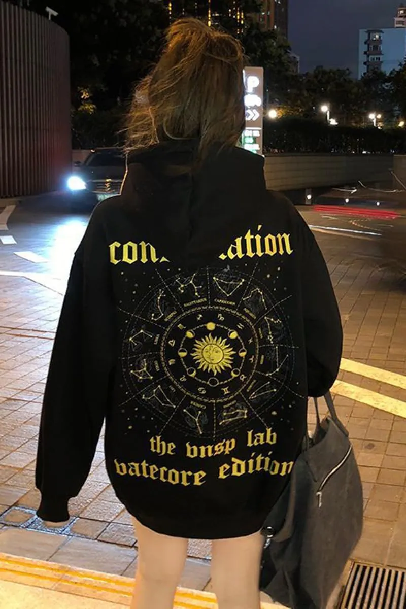 Women's Solid Prints Lightweight Pullover Hoodies Oversized Casual Long Sleeve Sweatshirts Tops with Pocket