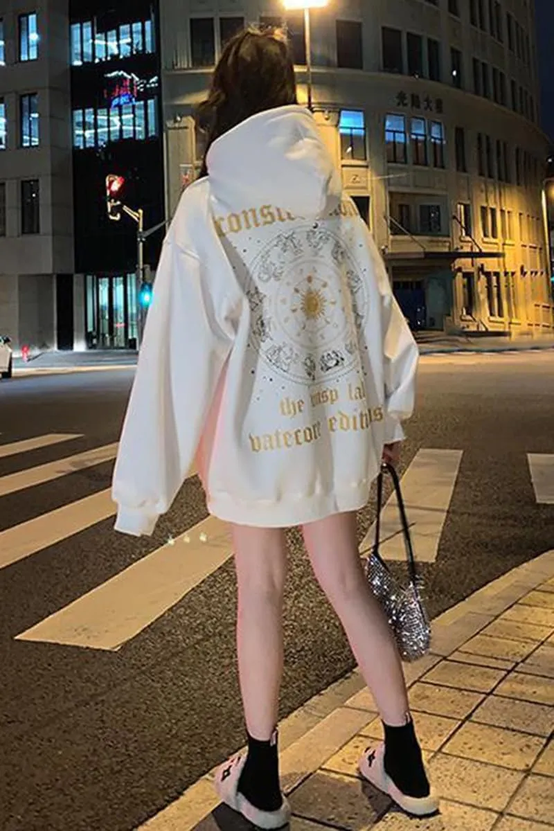 Women's Solid Prints Lightweight Pullover Hoodies Oversized Casual Long Sleeve Sweatshirts Tops with Pocket
