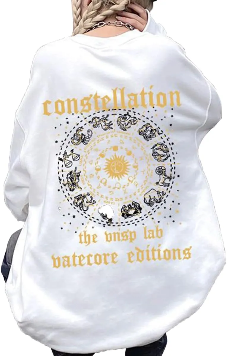 Women's Solid Prints Lightweight Pullover Hoodies Oversized Casual Long Sleeve Sweatshirts Tops with Pocket