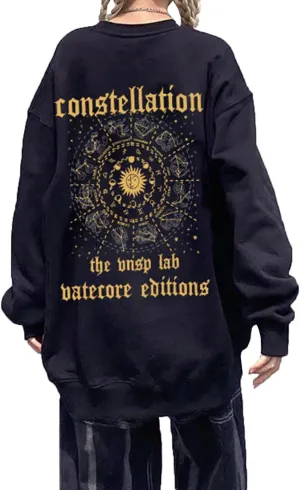 Women's Solid Prints Lightweight Pullover Hoodies Oversized Casual Long Sleeve Sweatshirts Tops with Pocket