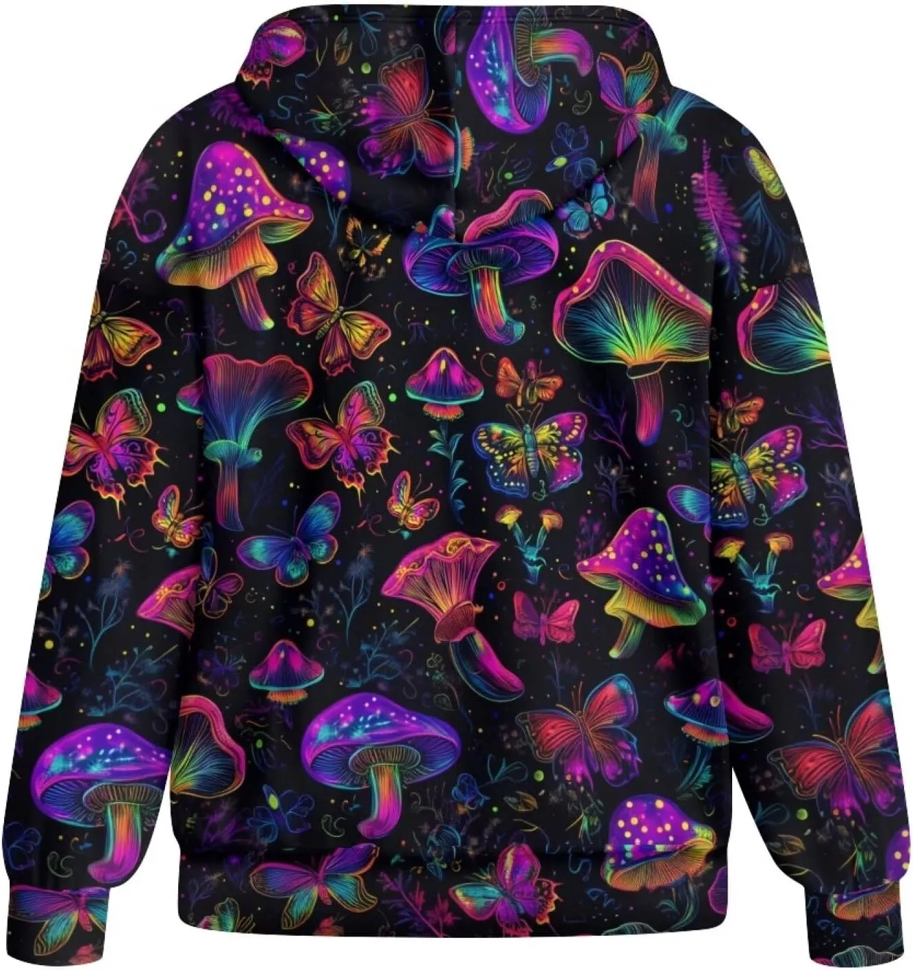 Womens Zip Up Hoodie Long Sleeve Fall Hooded Sweatshirts with Pockets Lightweight Jacket
